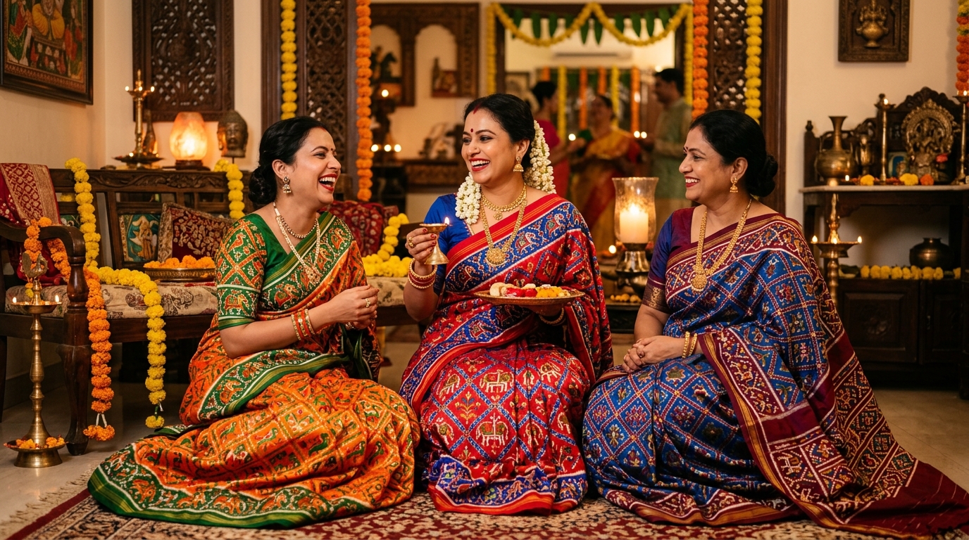 The Story of Patola: Gujarat's Double Ikat Masterpiece