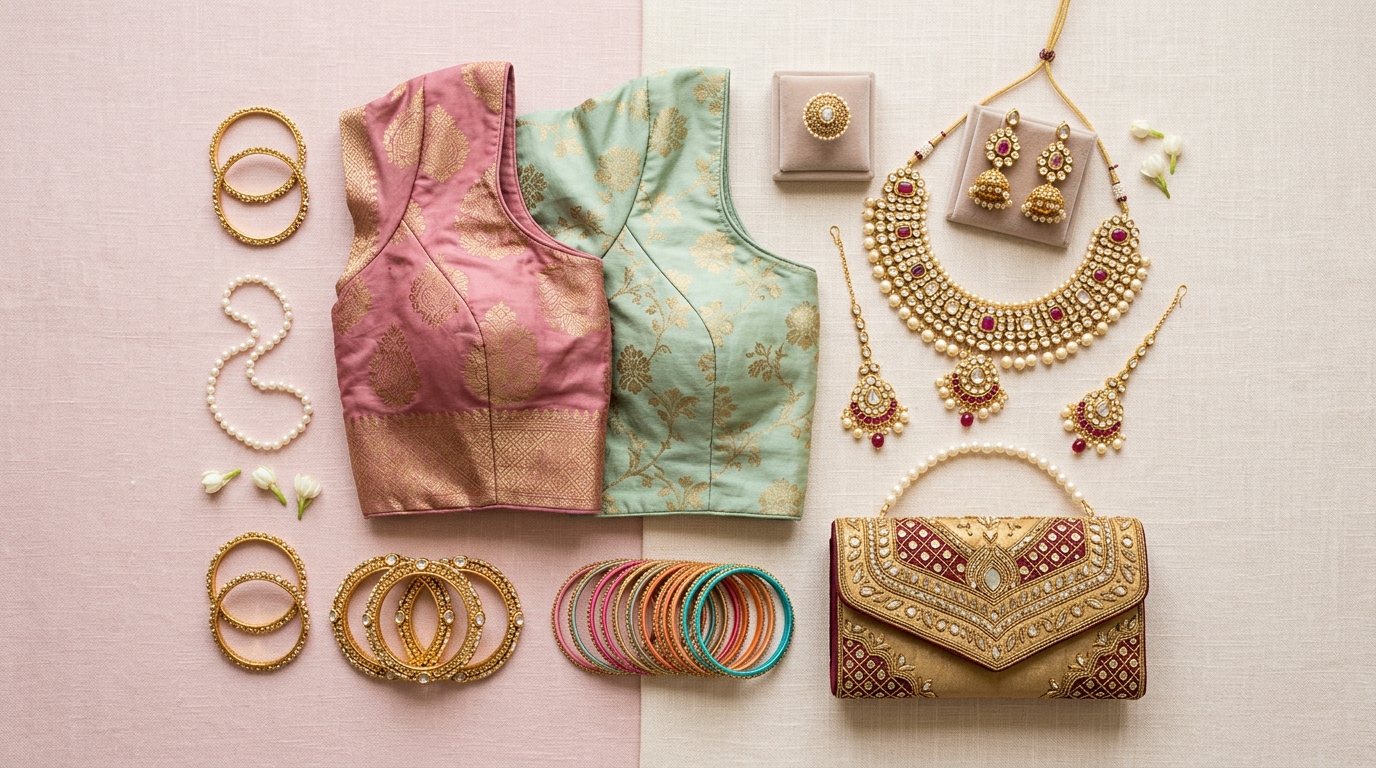 Saree Accessories: Completing Your Look